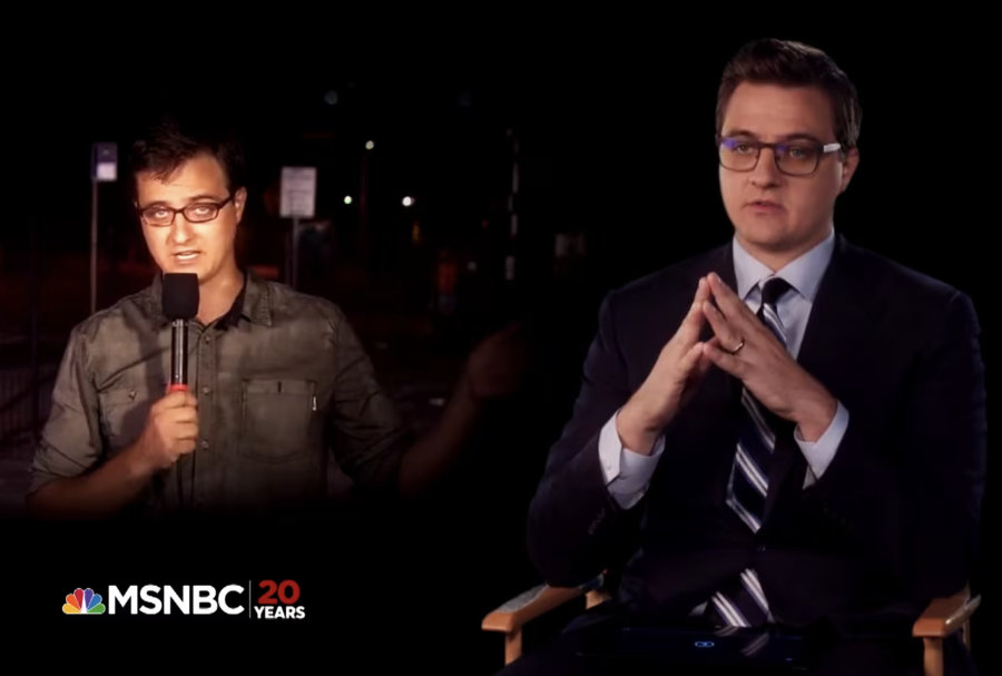 MSNBC Chris Hayes/Protests