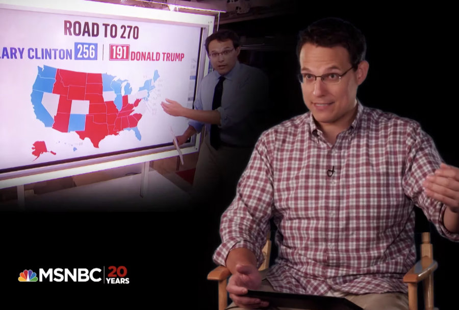 MSNBC Steve Kornacki/Red & Blue States